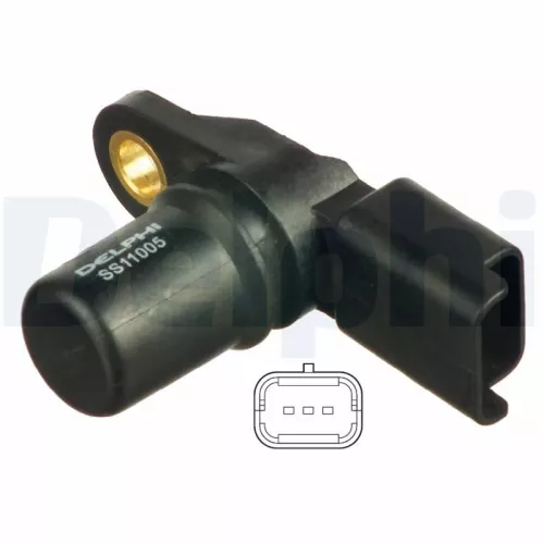 Sensor, Nockenwellenposition DELPHI SS11005)
