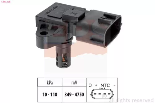 Luftdrucksensor, Höhenanpassung EPS 1.993.126)