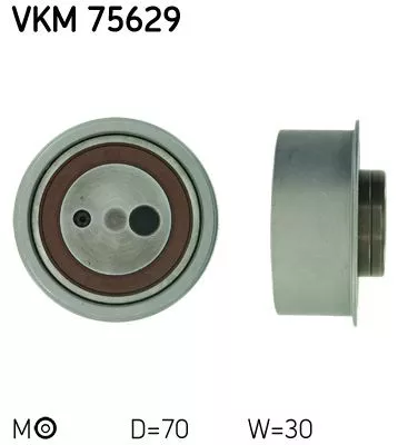 Tensioner Pulley, timing belt SKF VKM 75629)