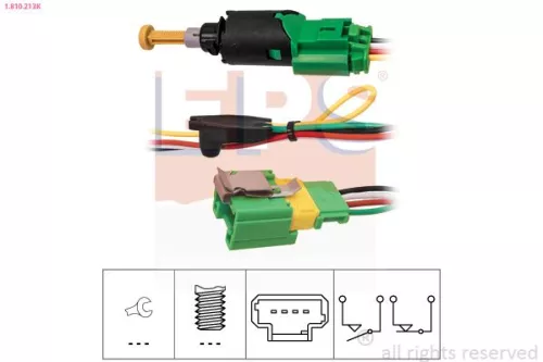 Bremslichtschalter EPS 1.810.213K)