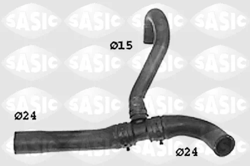 Kühlerschlauch SASIC SWH6782)
