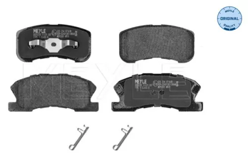 Bremsbelagsatz, Scheibenbremse MEYLE 025 234 9714/W)