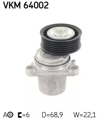 Riemenspanner, Keilrippenriemen SKF VKM 64002)