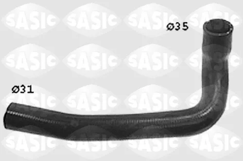 Kühlerschlauch SASIC SWH0406)