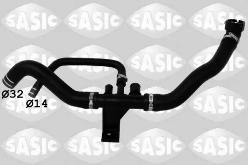 Kühlerschlauch SASIC 3400206)
