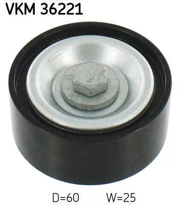 Umlenkrolle/Führungsrolle, Keilrippenriemen SKF VKM 36221)