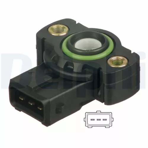 Sensor, Drosselklappenposition DELPHI SS10562-12B1)