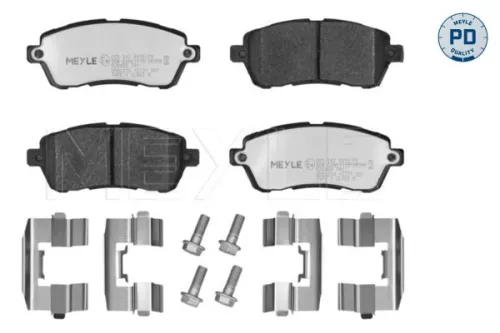 Bremsbelagsatz, Scheibenbremse MEYLE 025 242 8316/PD)