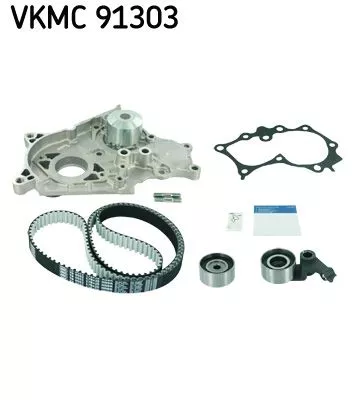 Water Pump & Timing Belt Kit SKF VKMC 91303)