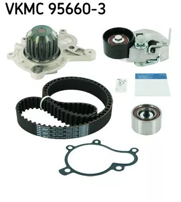 Water Pump & Timing Belt Kit SKF VKMC 95660-3)