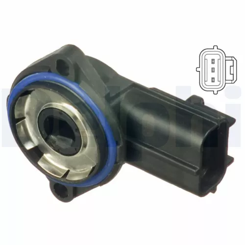 Sensor, Drosselklappenposition DELPHI SS10528-12B1)