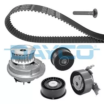 Water Pump & Timing Belt Kit DAYCO KTBWP3610)