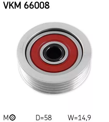 Riemenspanner, Keilrippenriemen SKF VKM 66008)