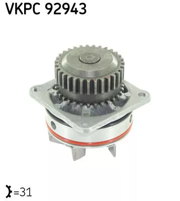 Wasserpumpe, Motorkühlung SKF VKPC 92943)
