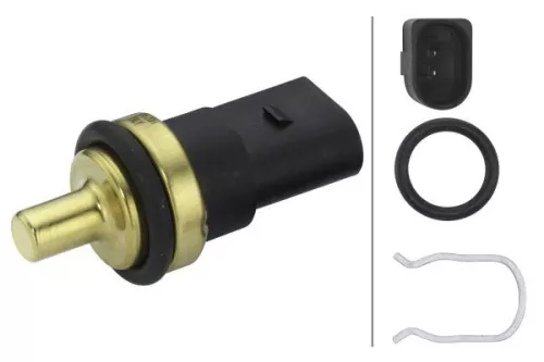 Sensor, Kraftstofftemperatur HELLA 6PT 013 113-291)