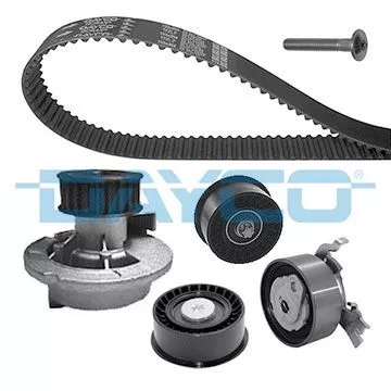 Water Pump & Timing Belt Kit DAYCO KTBWP3612)