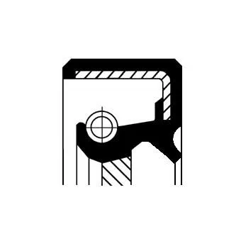 Wellendichtung, Differential CORTECO 19033964B)
