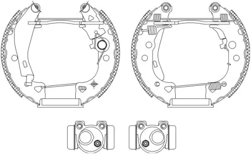 Bremsbackensatz TEXTAR 84038002)