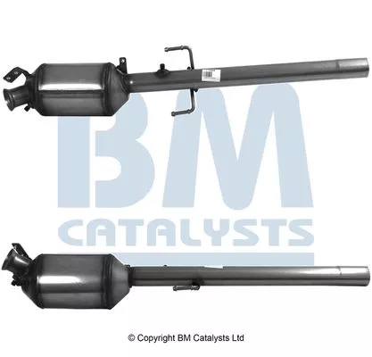 Soot/Particulate Filter, exhaust system BM Catalysts BM11044)