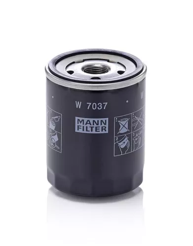 Ölfilter MANN-FILTER W 7037)