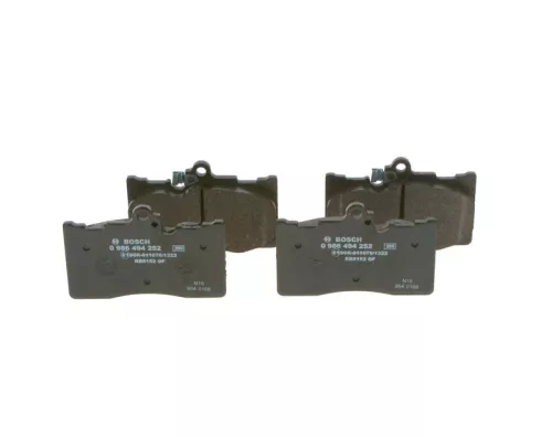 Bremsbelagsatz, Scheibenbremse BOSCH 0 986 494 252)