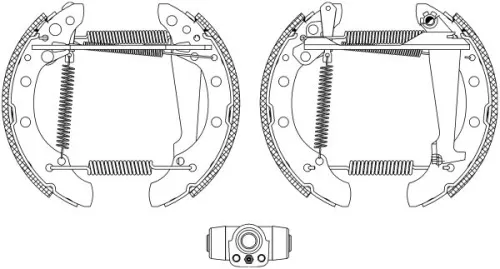 Bremsbackensatz TEXTAR 84018301)
