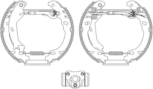 Bremsbackensatz TEXTAR 84064600)