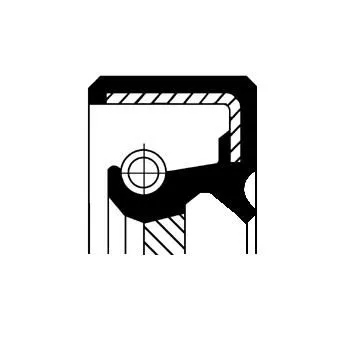 Wellendichtung, Differential CORTECO 19035199B)