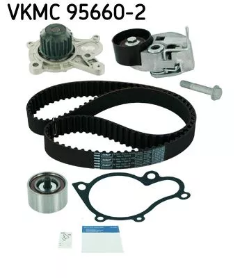 Water Pump & Timing Belt Kit SKF VKMC 95660-2)
