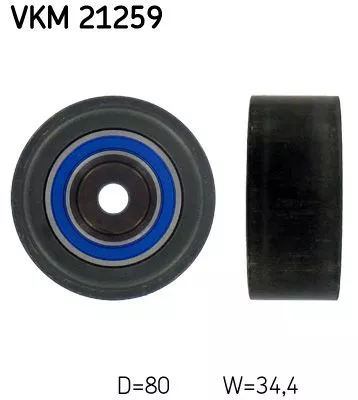 Deflection Pulley/Guide Pulley, timing belt SKF VKM 21259)