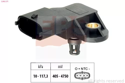 Luftdrucksensor, Höhenanpassung EPS 1.993.171)