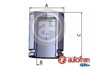 Kolben, Bremssattel AUTOFREN SEINSA D025338)