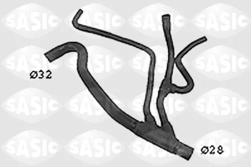 Kühlerschlauch SASIC SWH4330)