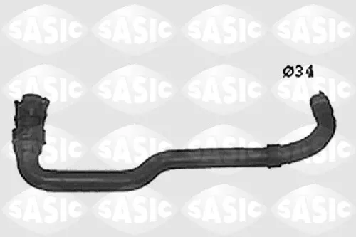 Kühlerschlauch SASIC SWH0487)