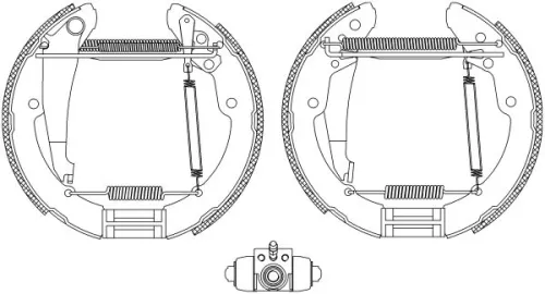 Bremsbackensatz TEXTAR 84052401)