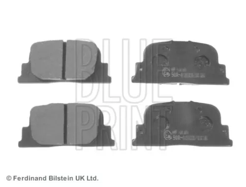 Bremsbelagsatz, Scheibenbremse BLUE PRINT ADT342179)