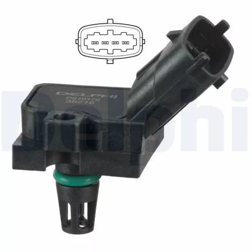 Sensor, Ansauglufttemperatur DELPHI PS10176)