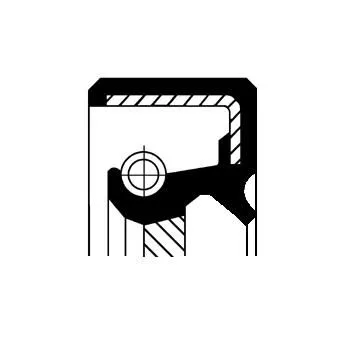 Wellendichtung, Differential CORTECO 19035066B)