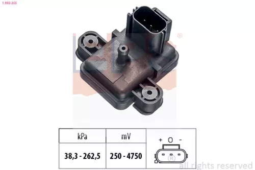 Luftdrucksensor, Höhenanpassung EPS 1.993.355)