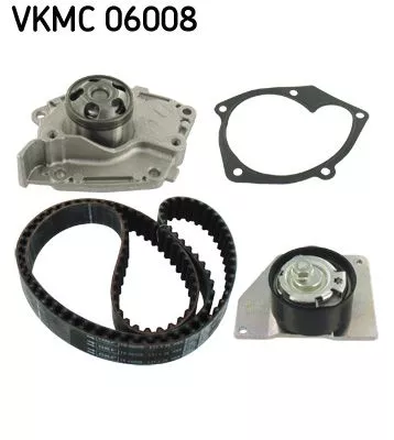 Water Pump & Timing Belt Kit SKF VKMC 06008)