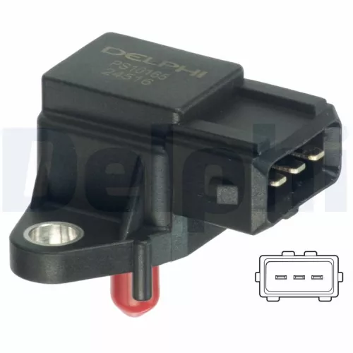 Sensor, Ansaugkrümmerdruck DELPHI PS10165)