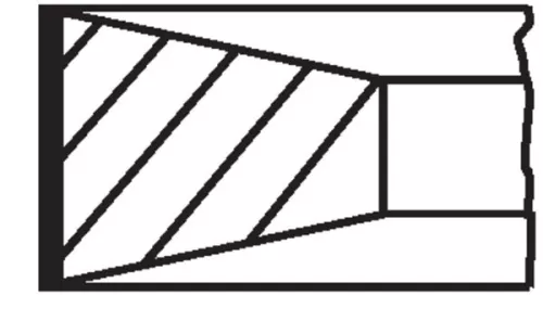 Kolbenring-Satz MAHLE 004 45 N0)
