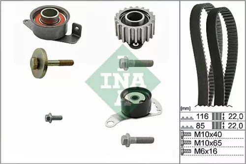 Timing Belt Kit Schaeffler INA 530 0104 10)