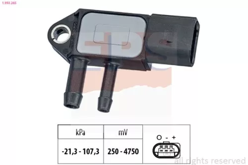 Luftdrucksensor, Höhenanpassung EPS 1.993.265)