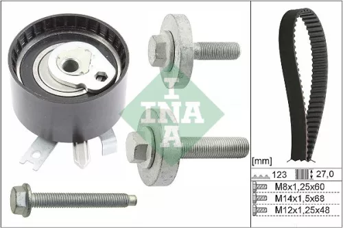 Timing Belt Kit Schaeffler INA 530 0197 10)
