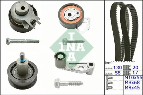 Timing Belt Kit Schaeffler INA 530 0360 10)