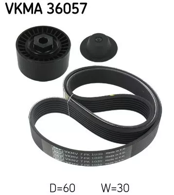 Keilrippenriemen-Set SKF VKMA 36057)