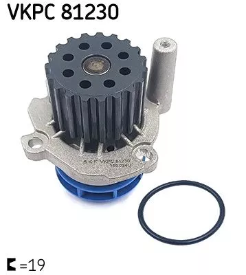 Water Pump, engine cooling SKF VKPC 81230)
