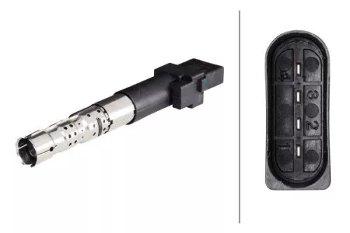 Zündspule HELLA 5DA 358 000-001)