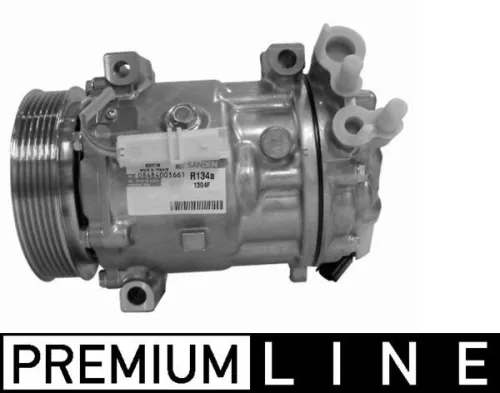 Kompressor, Klimaanlage MAHLE ACP 1256 000P)